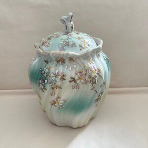 Vintage Porcelain Ginger Jar